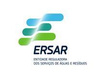 Logotipo Entidade Reguladora dos Serviços de Águas e Resíduos