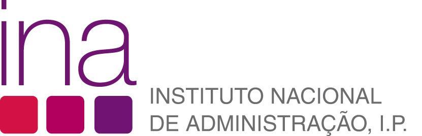 Logotipo INA – Instituto Nacional de Administração, I.P.