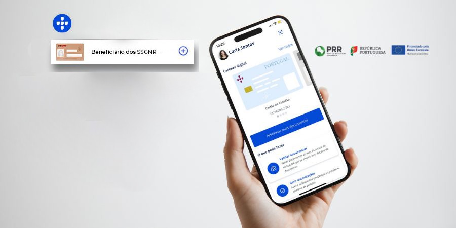 cartão de beneficiário dos Serviços Sociais da GNR (SSGNR)